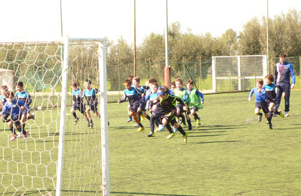 Un sabato di calcio alla Borghesiana